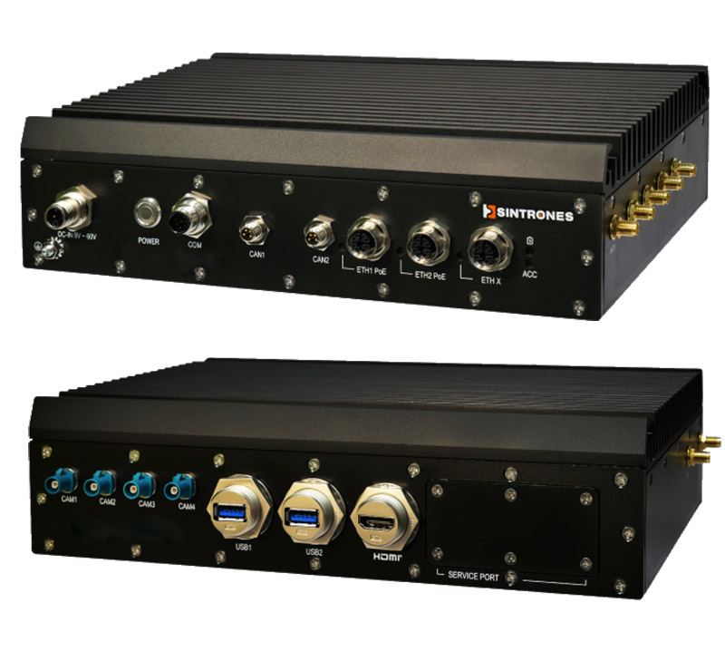 Sintrones IBOX-650P-IP32-JAO64-LE (NVIDIA Jetson AGX Orin Edge AI Fanless, <b>32GB</B>)